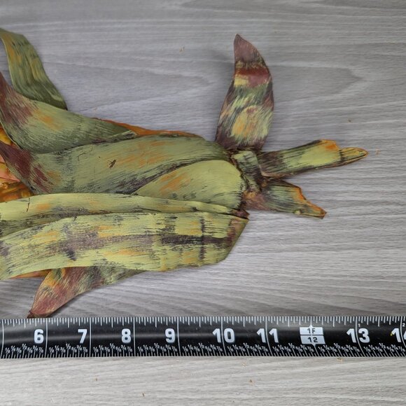 Metal Rustic Corn Wall Sculpture 14" Tall - Picture 6 of 10